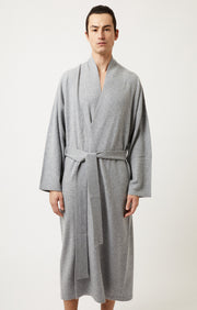 Legere Dressing Gown in Soft Grey
