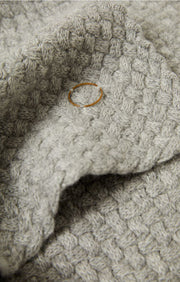 Scala Bedspread in Soft Grey