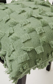 Seren Cashmere Cushion Cover in Sage
